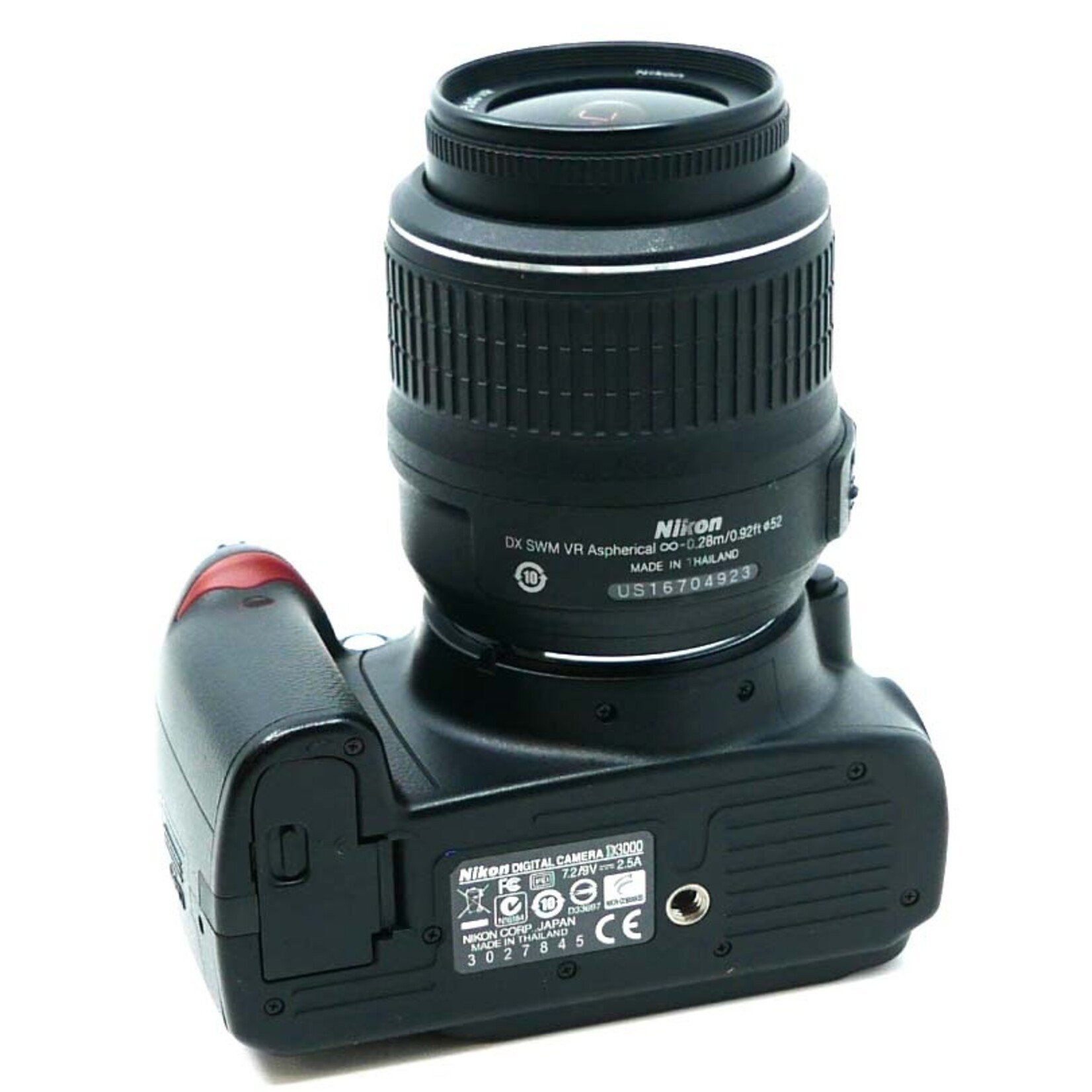 Nikon Nikon D3000 DLSR w/18-55 3.5-5.6G VR Lens (Used)