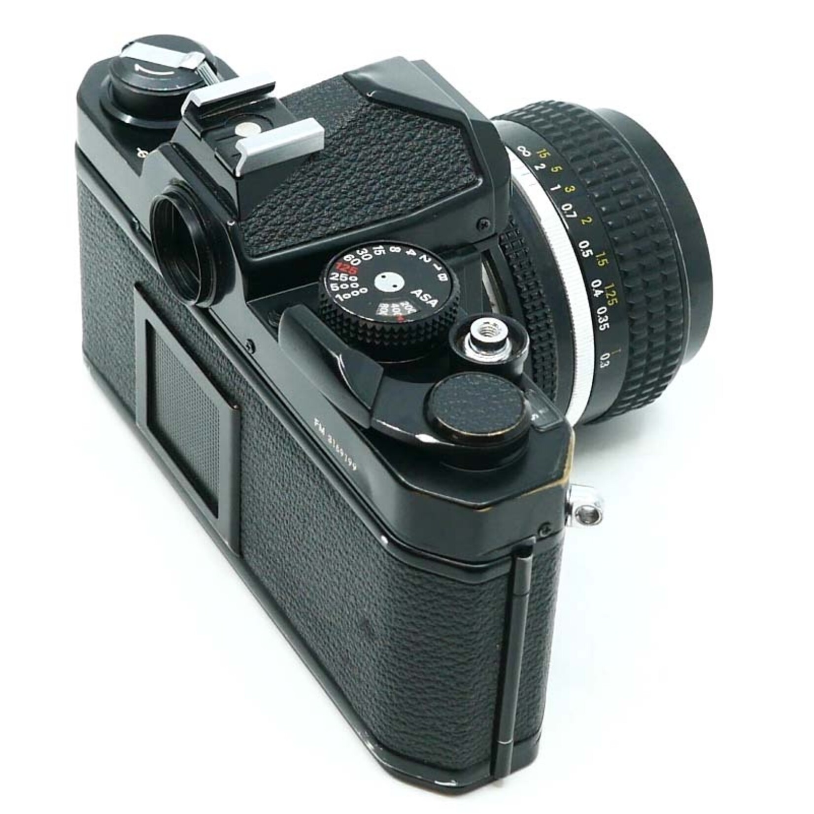 Nikon Nikon FM SLR camera BLACK w/28mm f3.5 Lens Ai (Used)