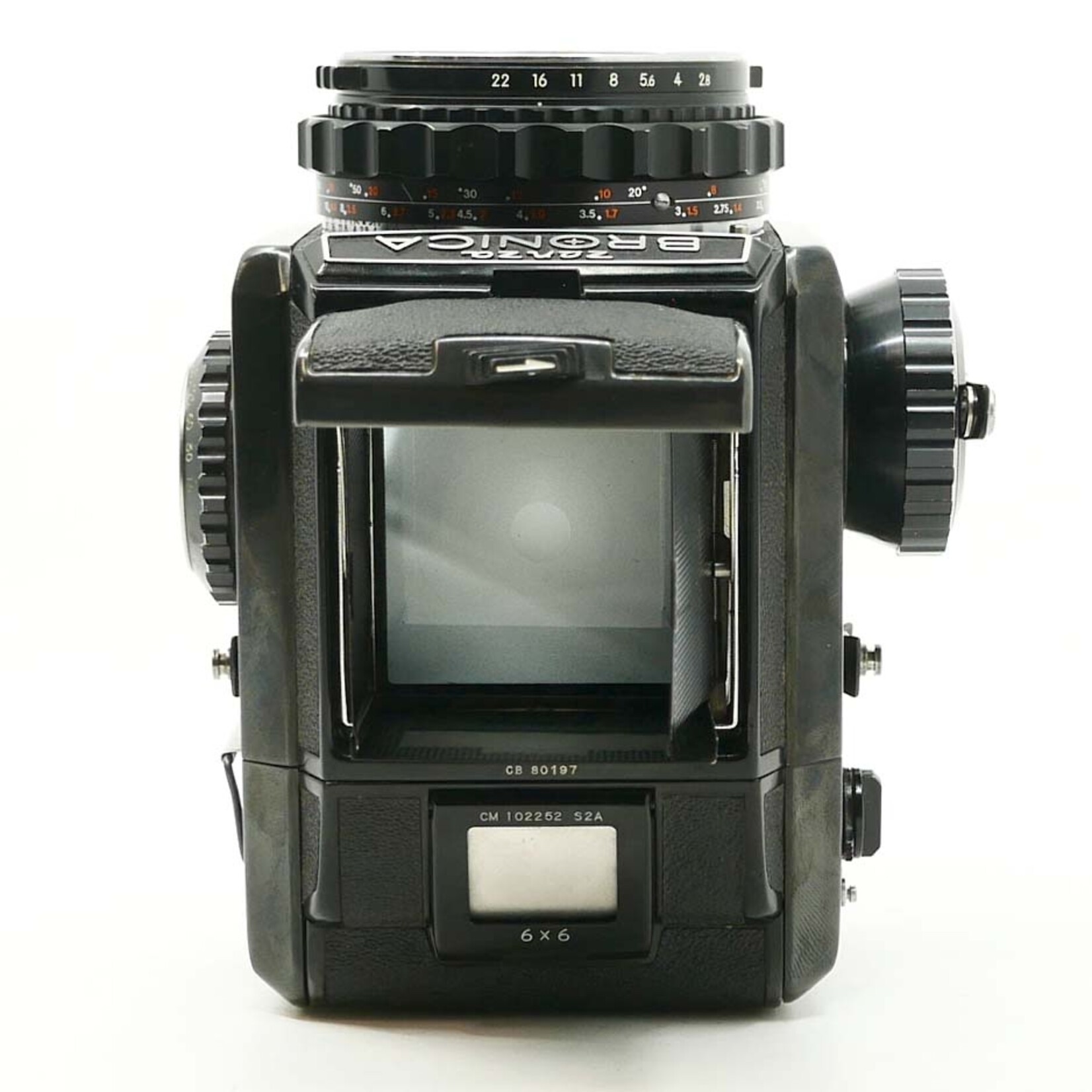 Bronica Bronica S2 w/ S2A back and Nikkor-P 75mm 2.8 Lens (Used)