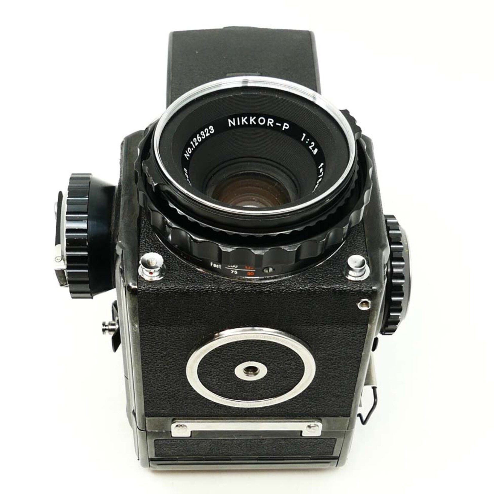 Bronica Bronica S2 w/ S2A back and Nikkor-P 75mm 2.8 Lens (Used)