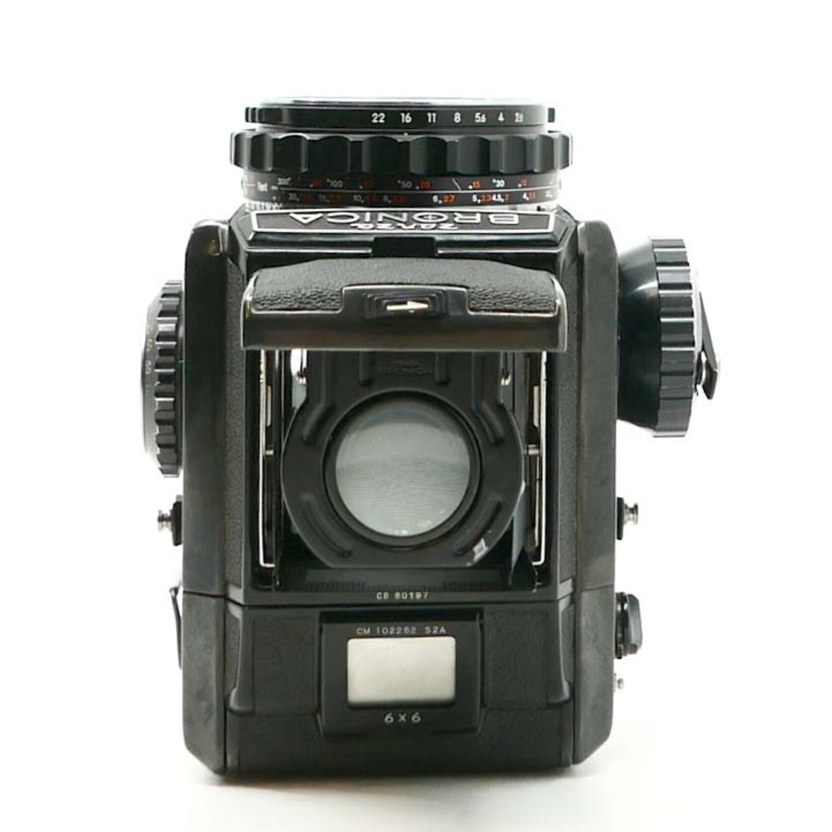 Bronica Bronica S2 w/ S2A back and Nikkor-P 75mm 2.8 Lens (Used)