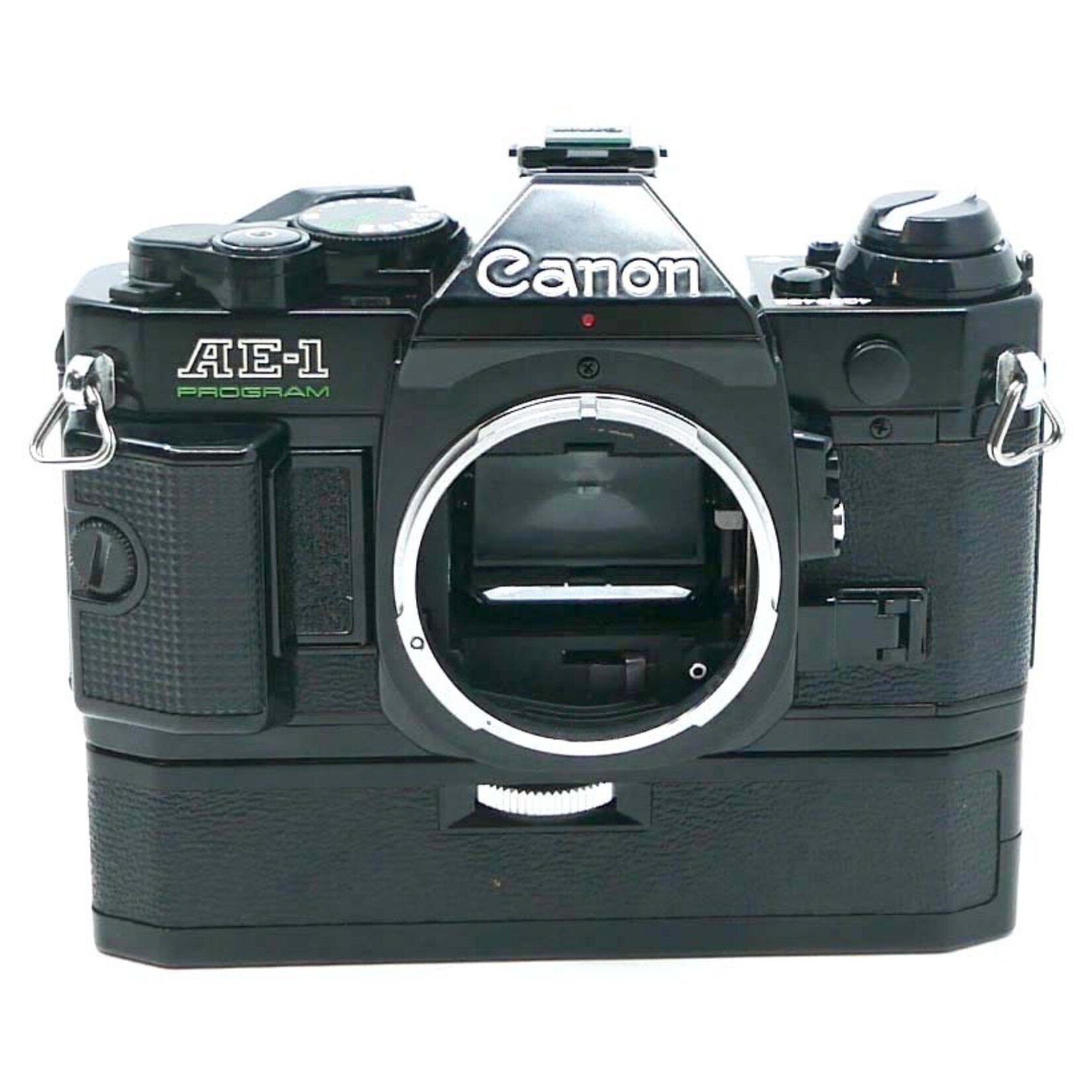 Canon Canon AE-1 Program BLACK SLR body w/ Power Winder A (Used)