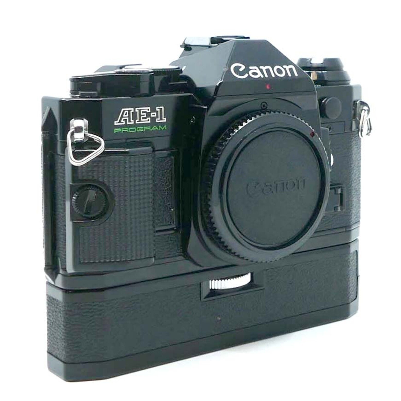 Canon Canon AE-1 Program BLACK SLR body w/ Power Winder A (Used)