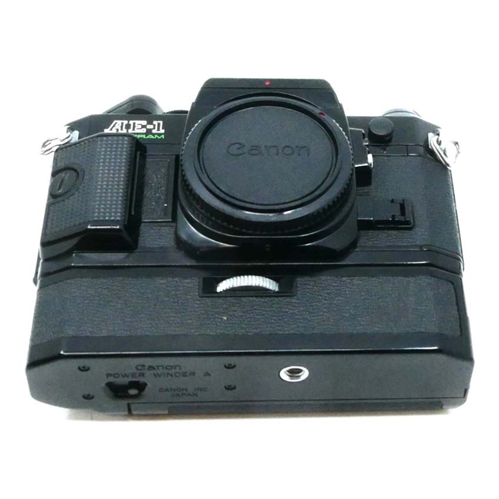 Canon Canon AE-1 Program BLACK SLR body w/ Power Winder A (Used)