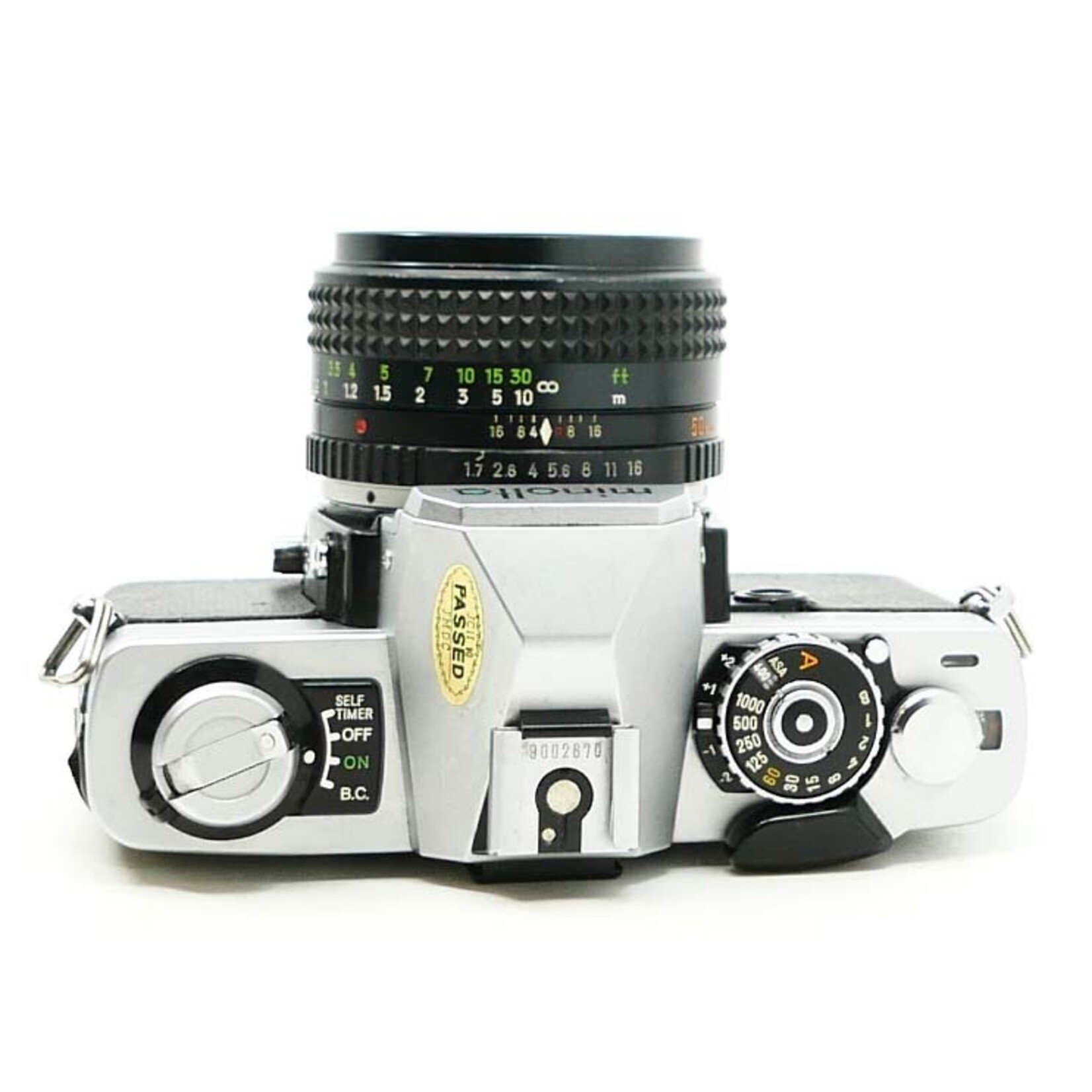 Minolta Minolta XG9 SLR + 50 1.7 Rokkor-PF Lens (Used)