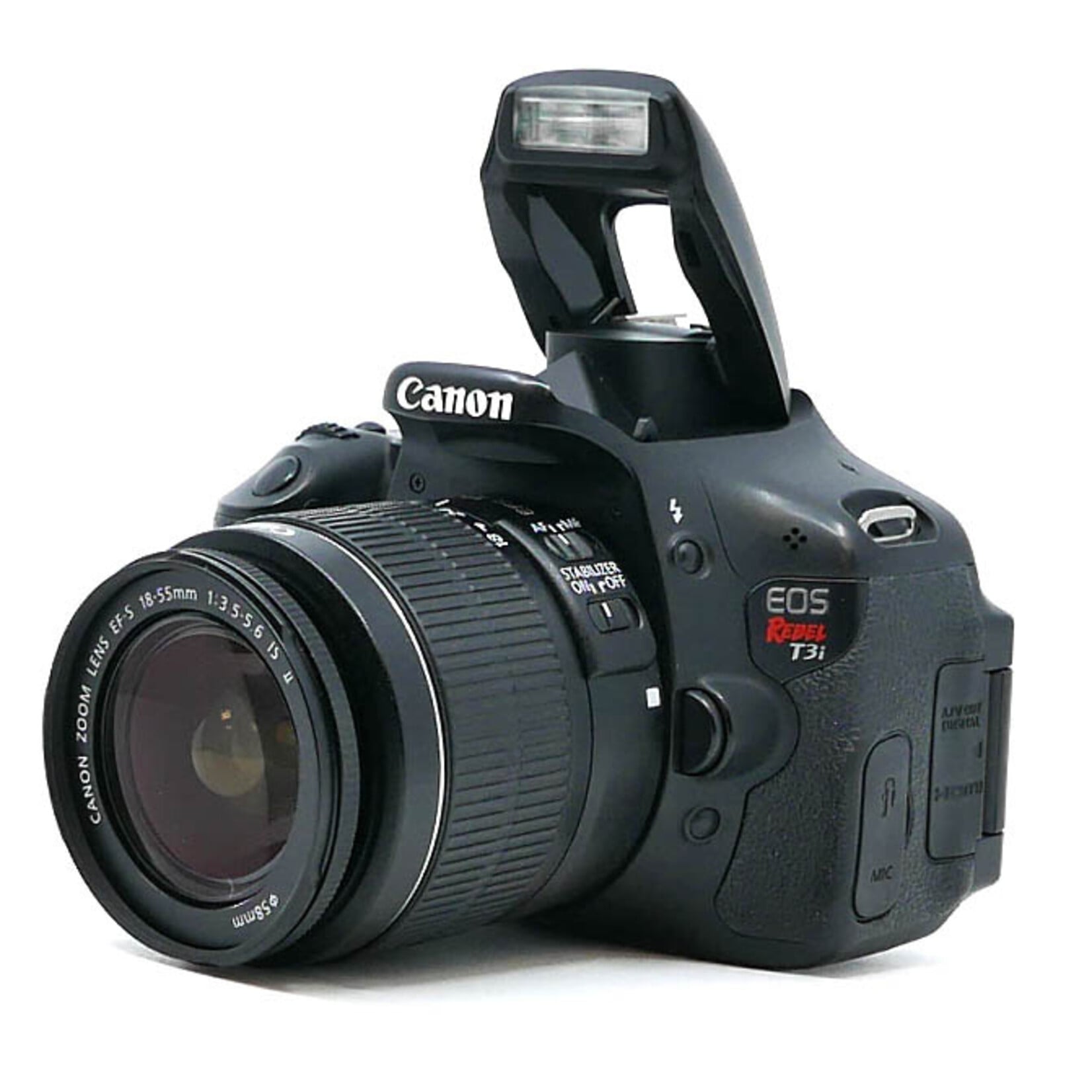 Canon Canon EOS Rebel T3i + Ef-S 18-55 3.5-5.6 IS II Lens (Used)
