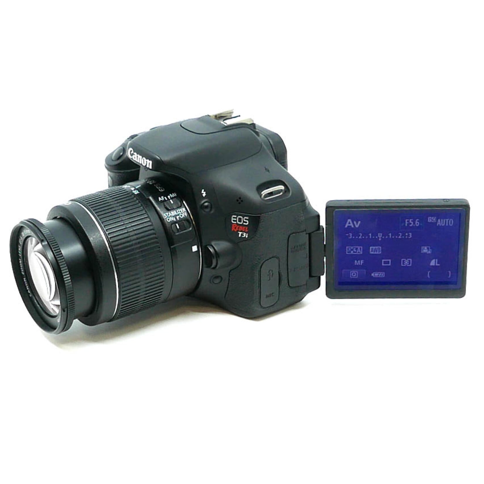 Canon Canon EOS Rebel T3i + Ef-S 18-55 3.5-5.6 IS II Lens (Used)