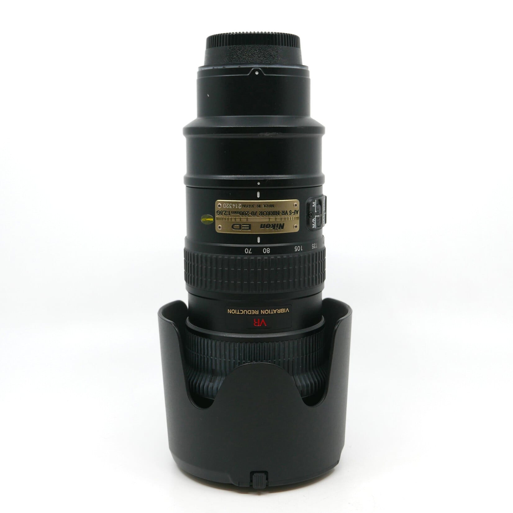 Nikon Nikon AF-S VR Zoom-NIKKOR 70-200mm f/2.8G IF-ED (Used)
