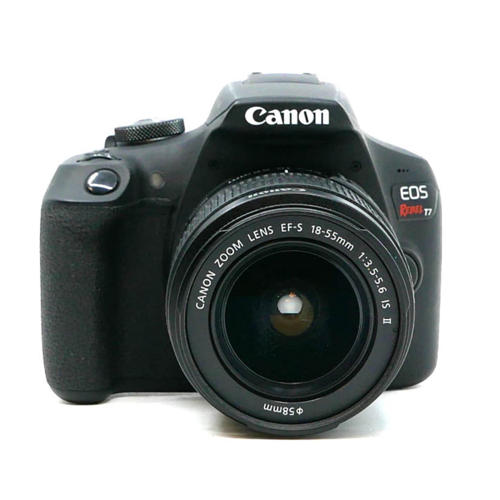 Canon Canon EOS Rebel t7 DSLR  + EF-S 18-55 IS II Lens (used)