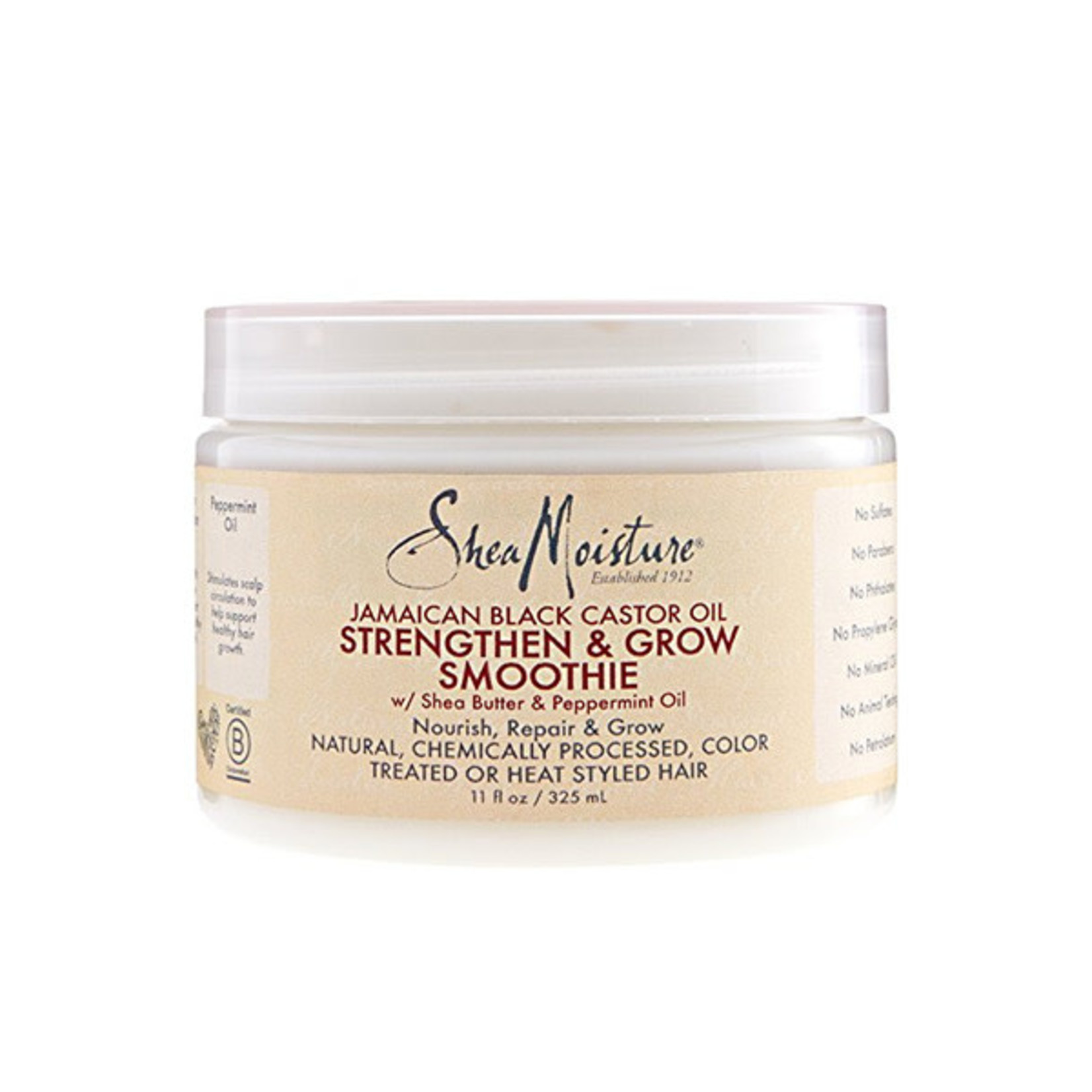 Shea Moisture Jamaican Black Castor Oil Smoothie 12oz Lazara S Beauty Supply