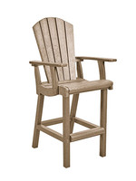 C.R. Plastic Products 181.C28 * Pub,  Classic  Arm Chair, Generation Line,