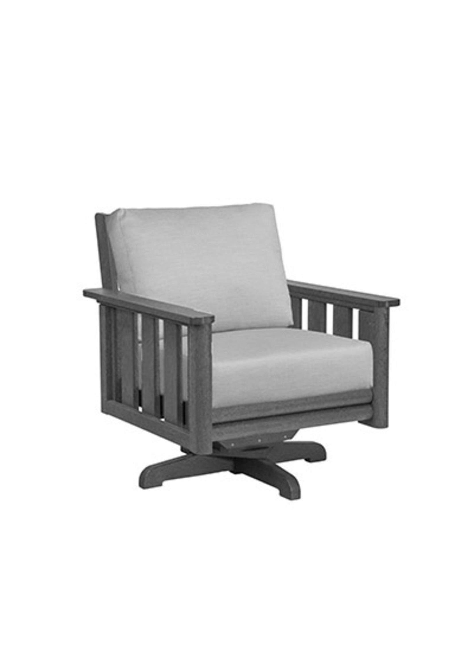 C.R. Plastic Products DSF264 * Stratford Swivel Armchair