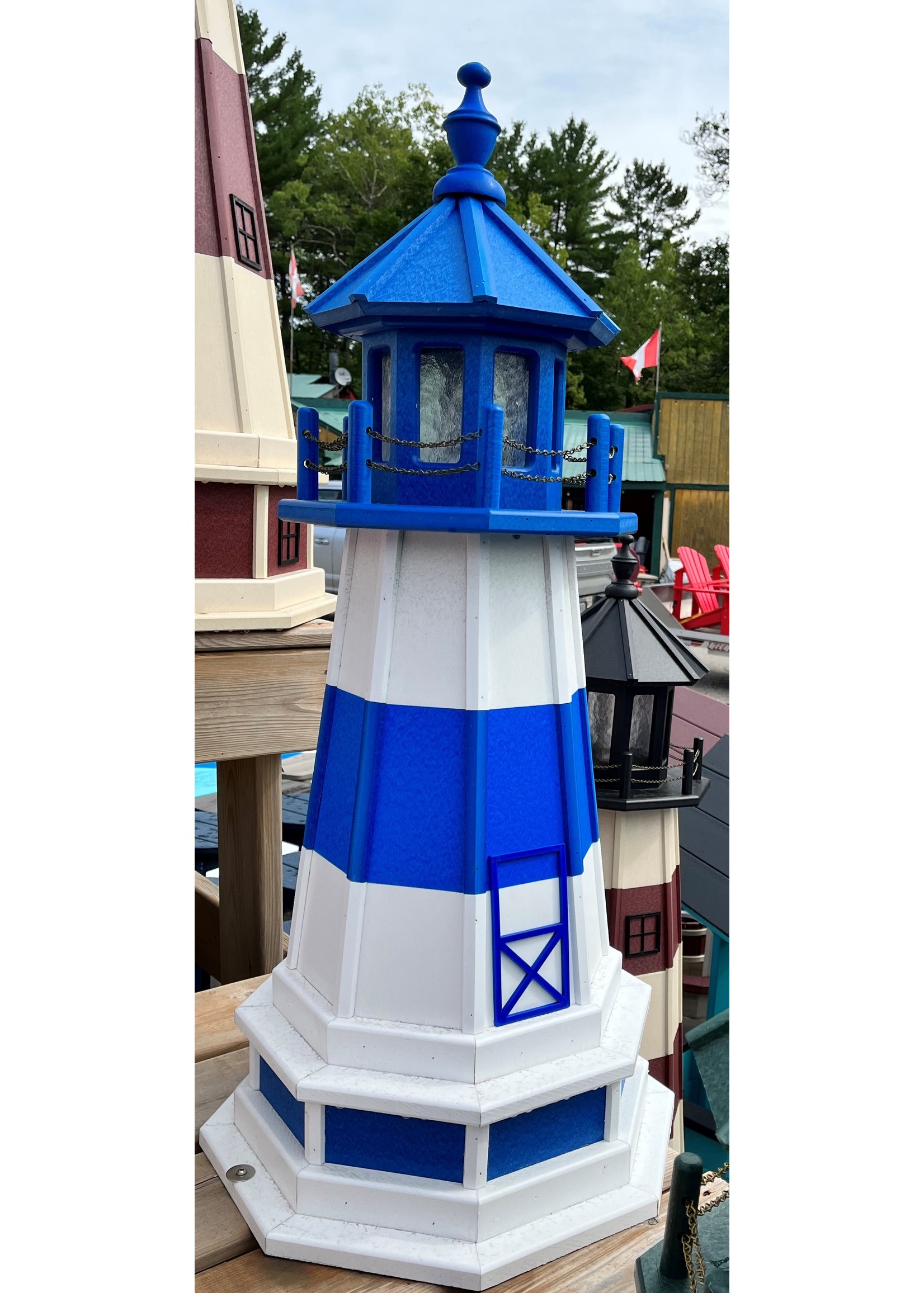 3' with Base Poly Lighthouse