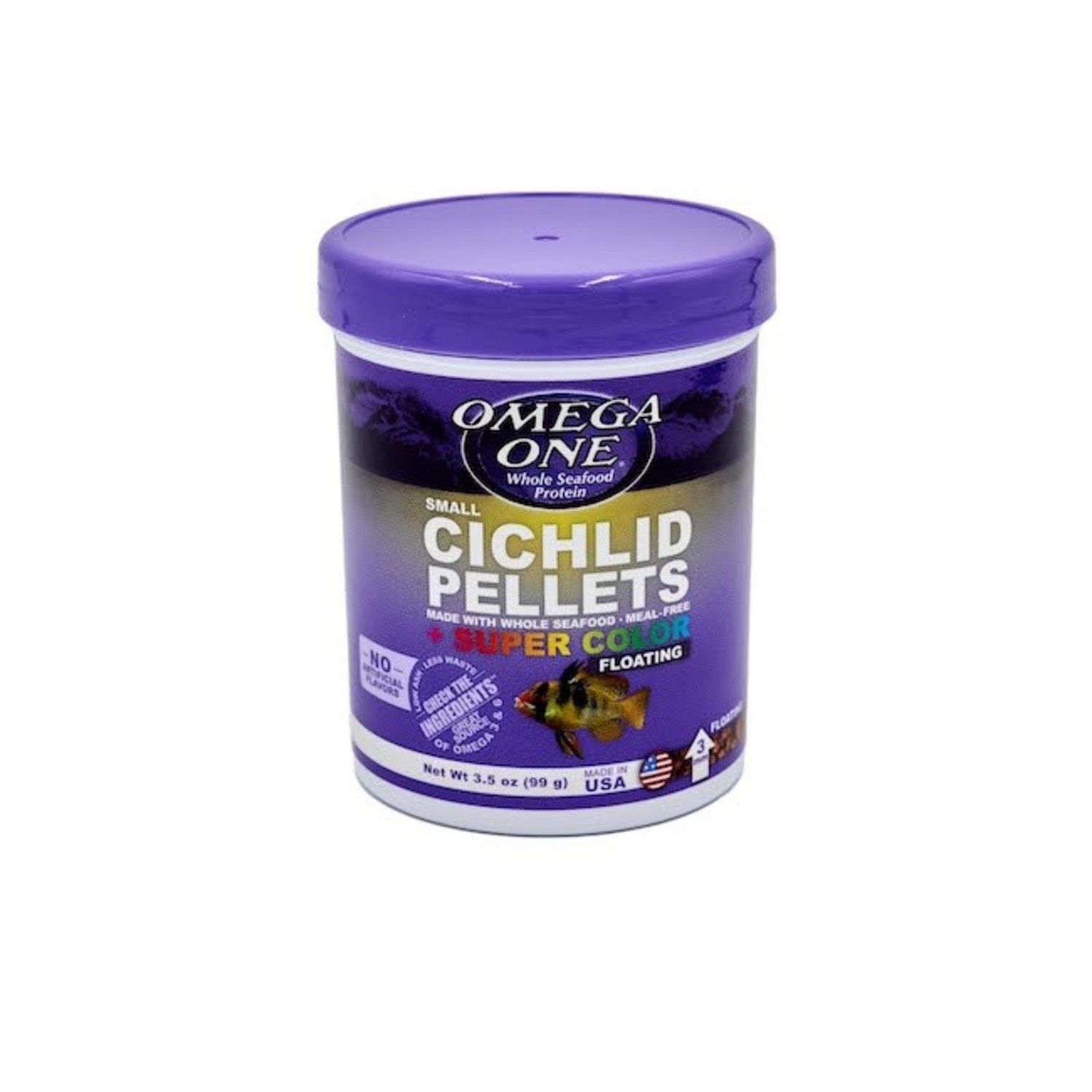 omega one cichlid pellets