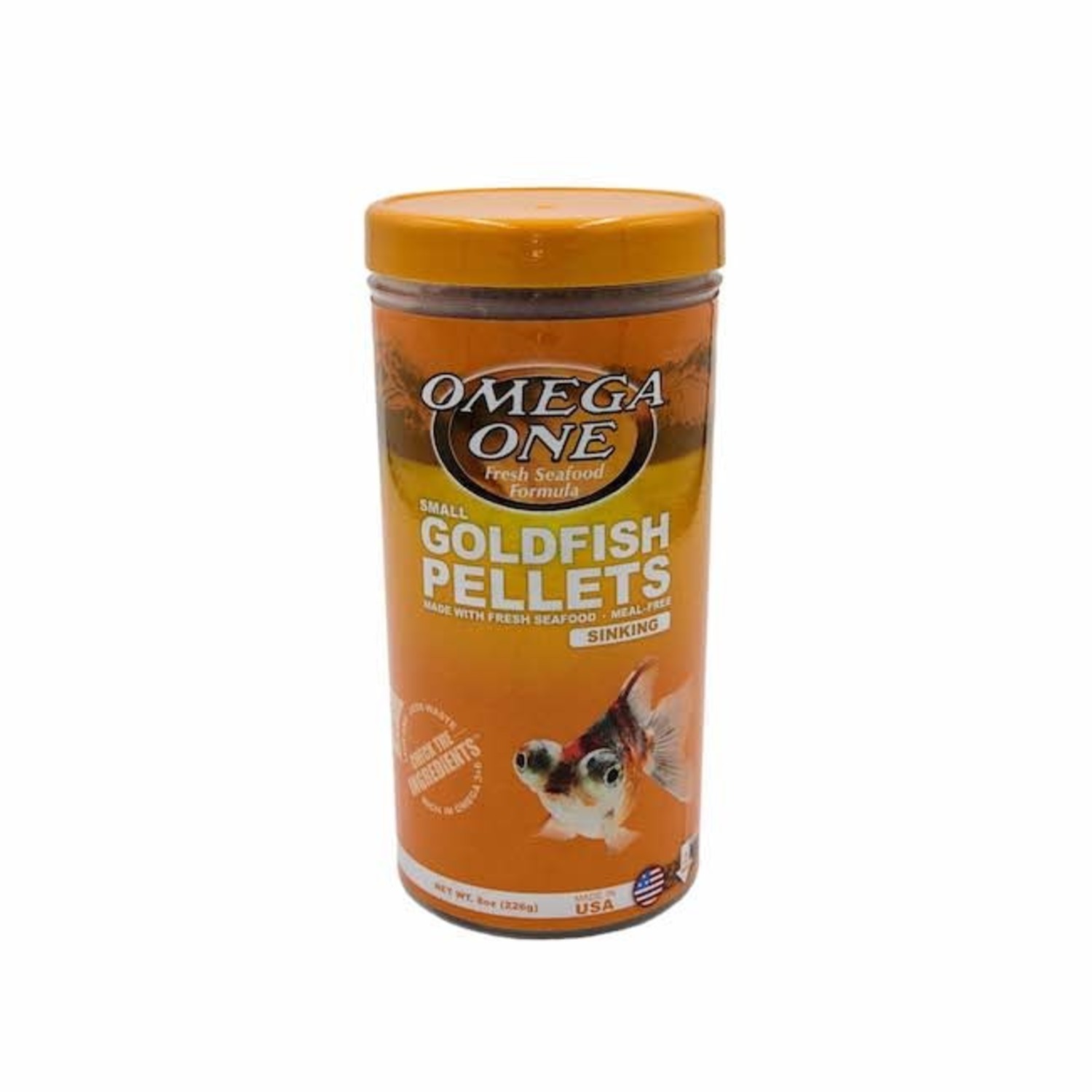 omega one small goldfish pellets