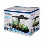 Aqueon LED Aquarium Kit 20 H Black/Clear