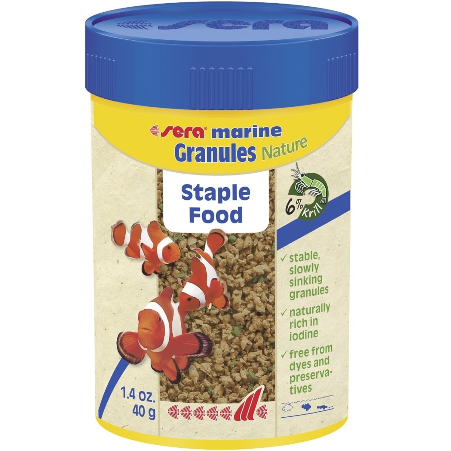  Sera 402 granured Nature 4.7 oz 250 ml : Pet Supplies