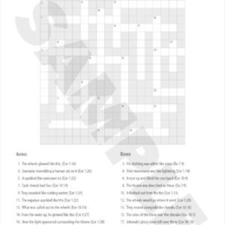 Bible Word Puzzles
