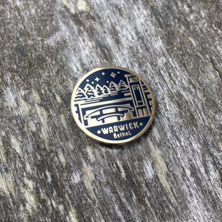 Enamel Warwick Pin