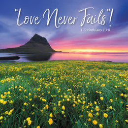 Madzay Love Never Fails Print