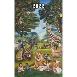 MJC 2022 Pocket Calendar - Animal Scene - English