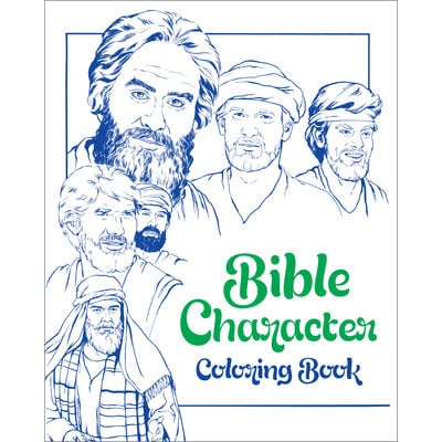 Madzay Bible Character Coloring Book