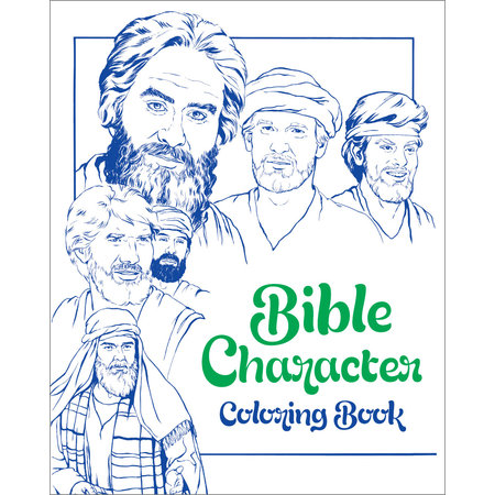 Madzay Bible Character Coloring Book