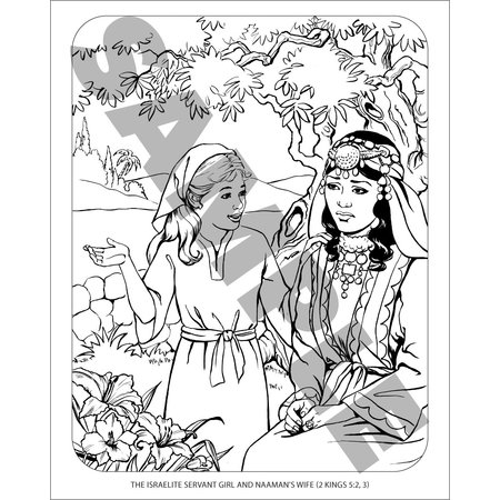 Madzay Bible Character Coloring Book