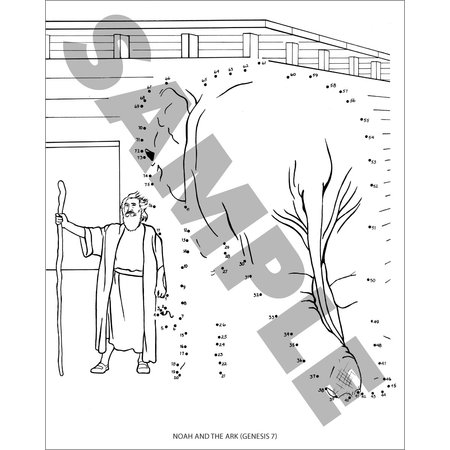 Madzay Bible Character Coloring Book