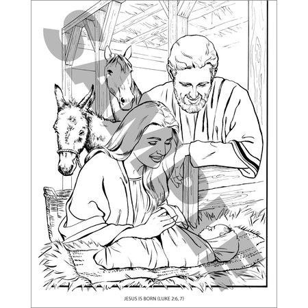 Madzay Bible Character Coloring Book