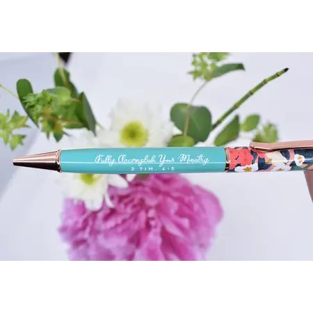 Happier To Give Floral Ministry Pen