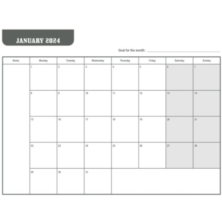 2026 MJC Pocket Calendar