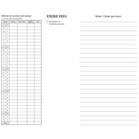 2026 MJC Pocket Calendar