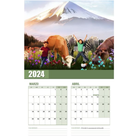 2024 MJC Wall Calendar