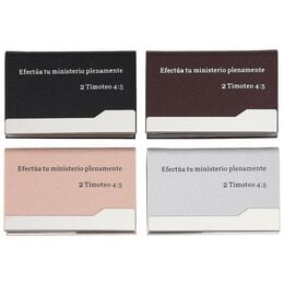 Spanish Contact Card Holder