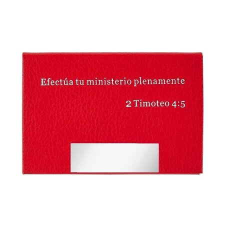 Spanish Contact Card Holder