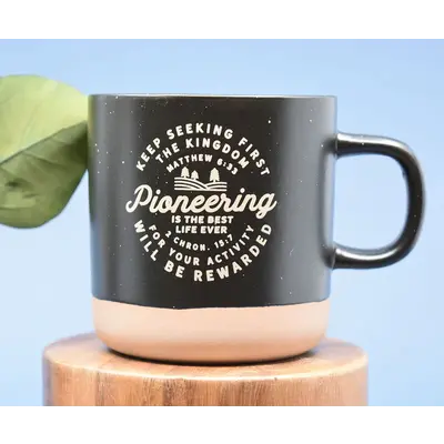Pioneer Mug - Black & Tan