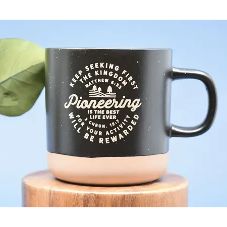 Pioneer Mug - Black & Tan