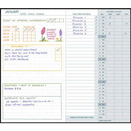 2025 Madzay Pocket Calendar