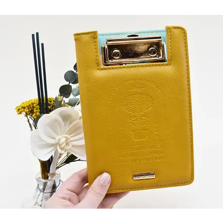 Mini Clipboard Mustard