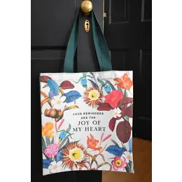 Joy of My Heart Vintage Tote