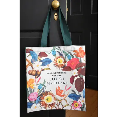 Joy of My Heart Vintage Tote
