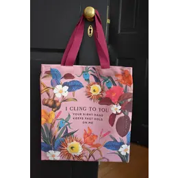 I Cling To You  Vintage Tote
