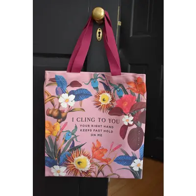 I Cling To You  Vintage Tote