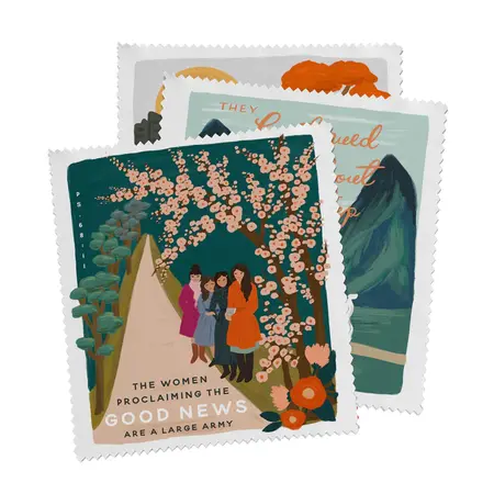 5Pk Preaching Scenes Lens Cloth