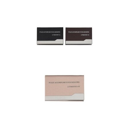 English Contact Card Holder