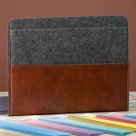 Felt Ministry Sleeve Brown