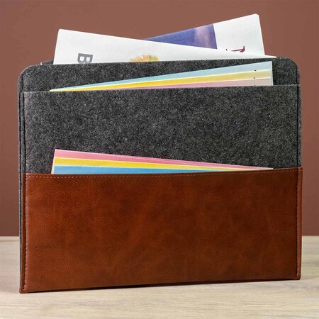 Felt Ministry Sleeve Brown