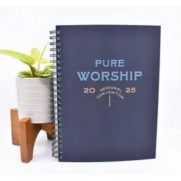 2025 Pure Worship Convention Notebook - Black