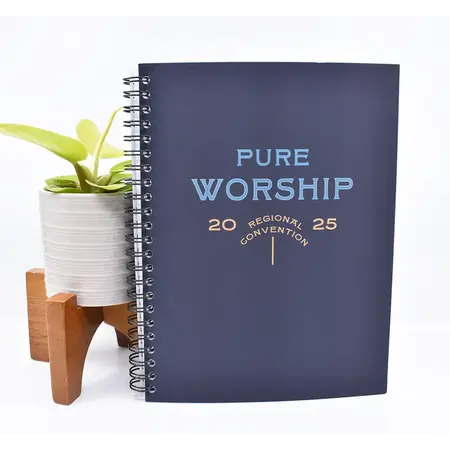 2025 Pure Worship Convention Notebook - Black